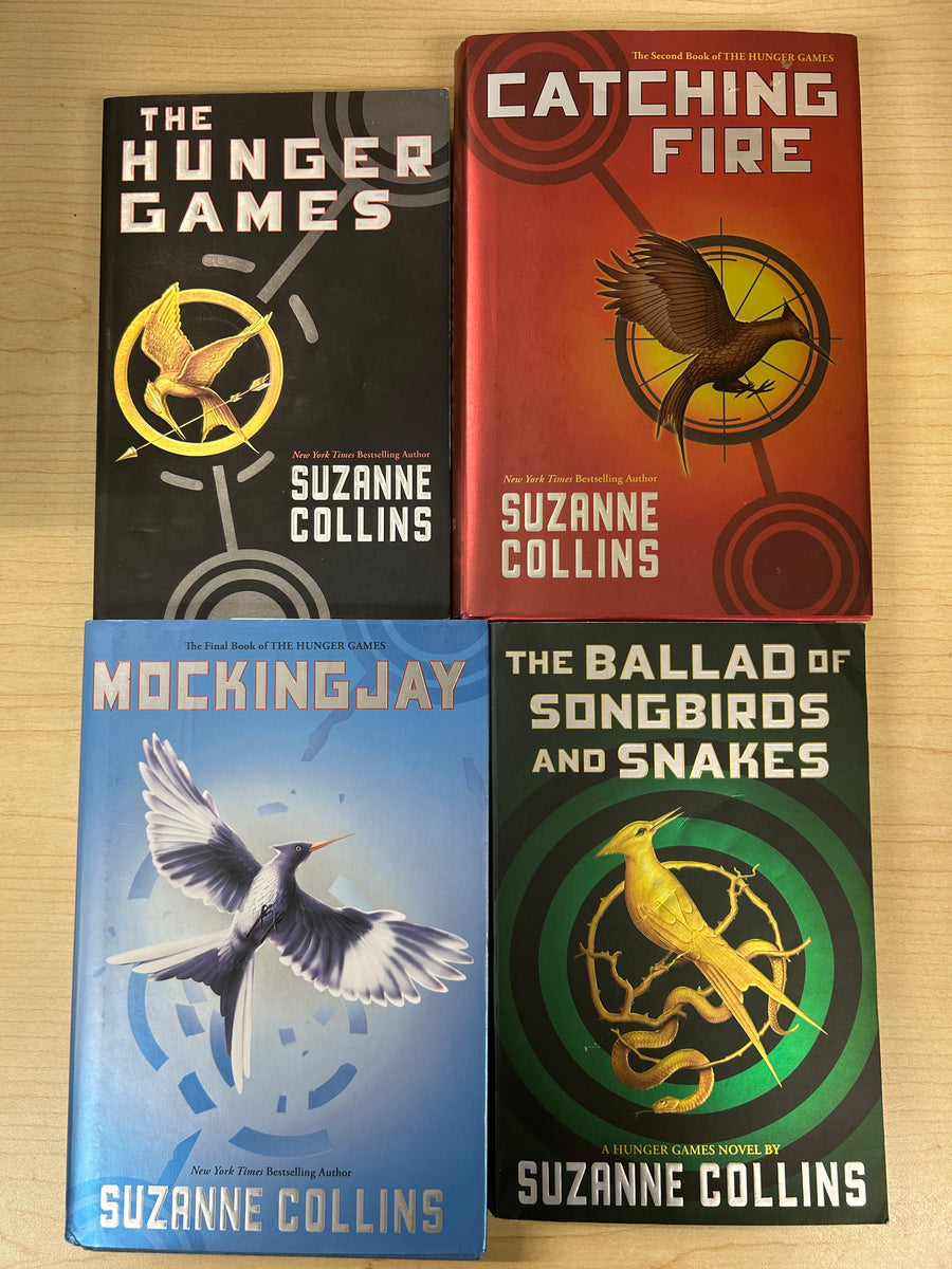 Hunger Games 4Book Set by Suzanne Collins Mt Lebanon Book Cellar