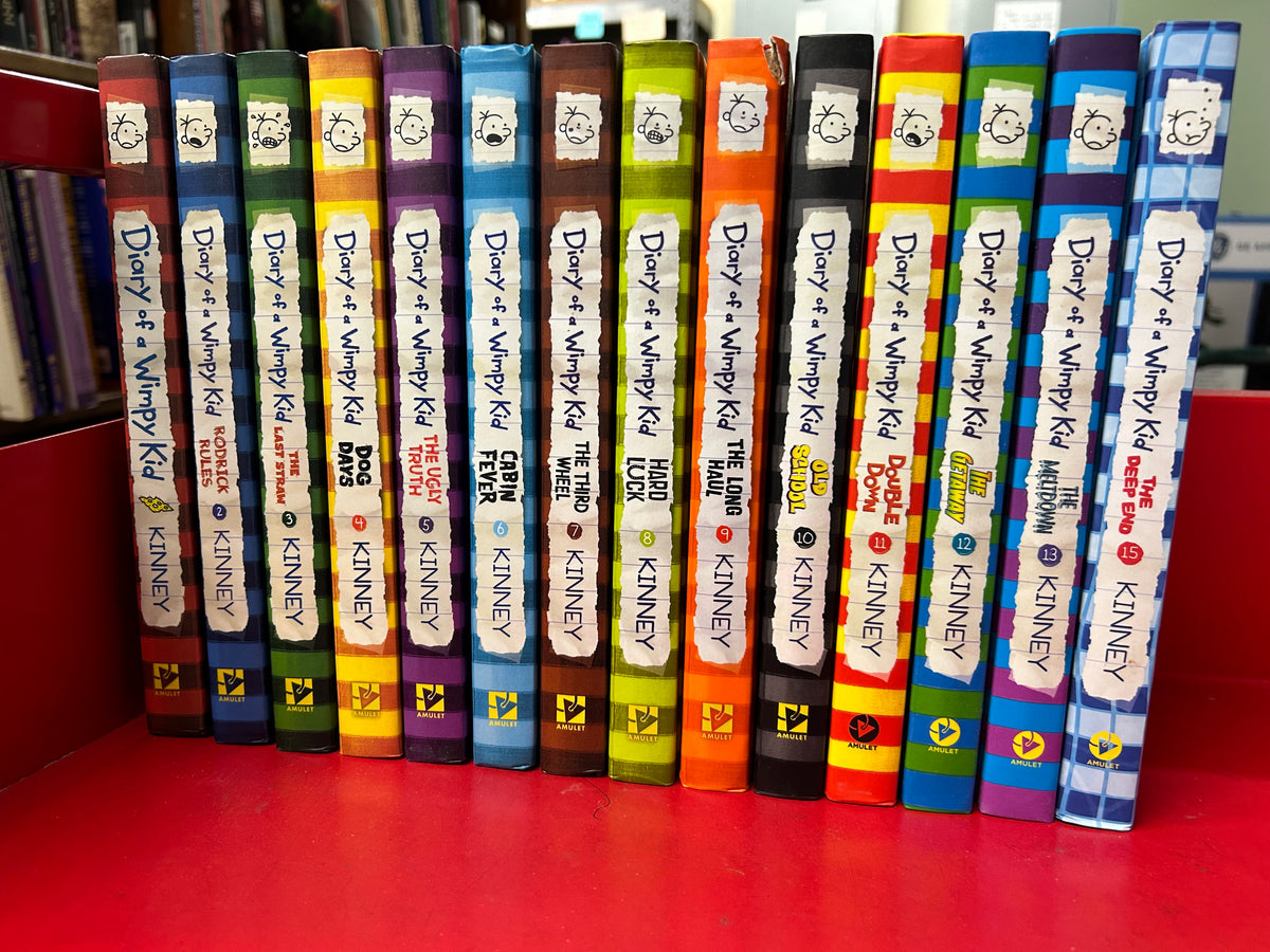 Diary of a Wimpy Kid Series (Set of 14) by Jeff Kinney Mt Lebanon