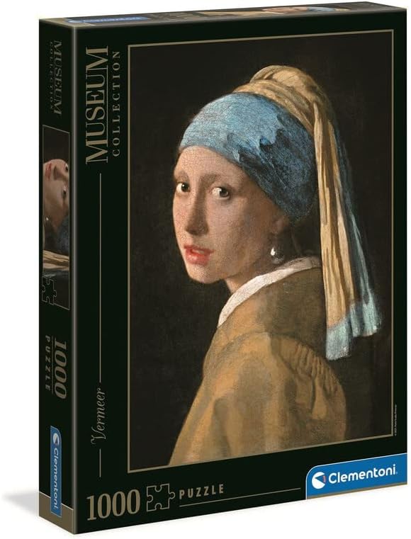 Puzzle - The Girl with the Pearl Earring - 1000 Pieces - Clementoni