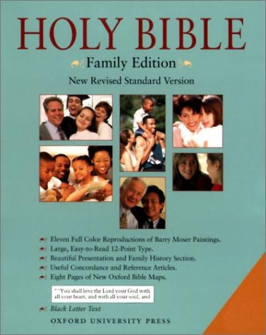 The Holly Bible: NRSV Family Edition by Barry Moser