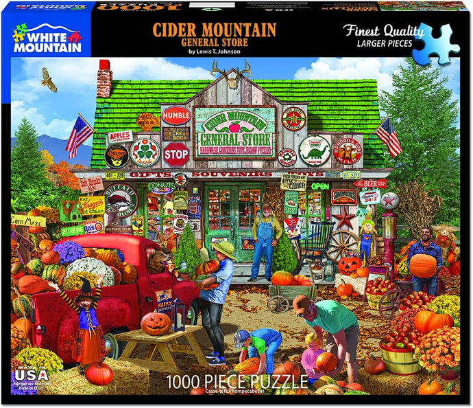 Puzzle - Cider Mountain General Store - 1000 Piece - White Mountain