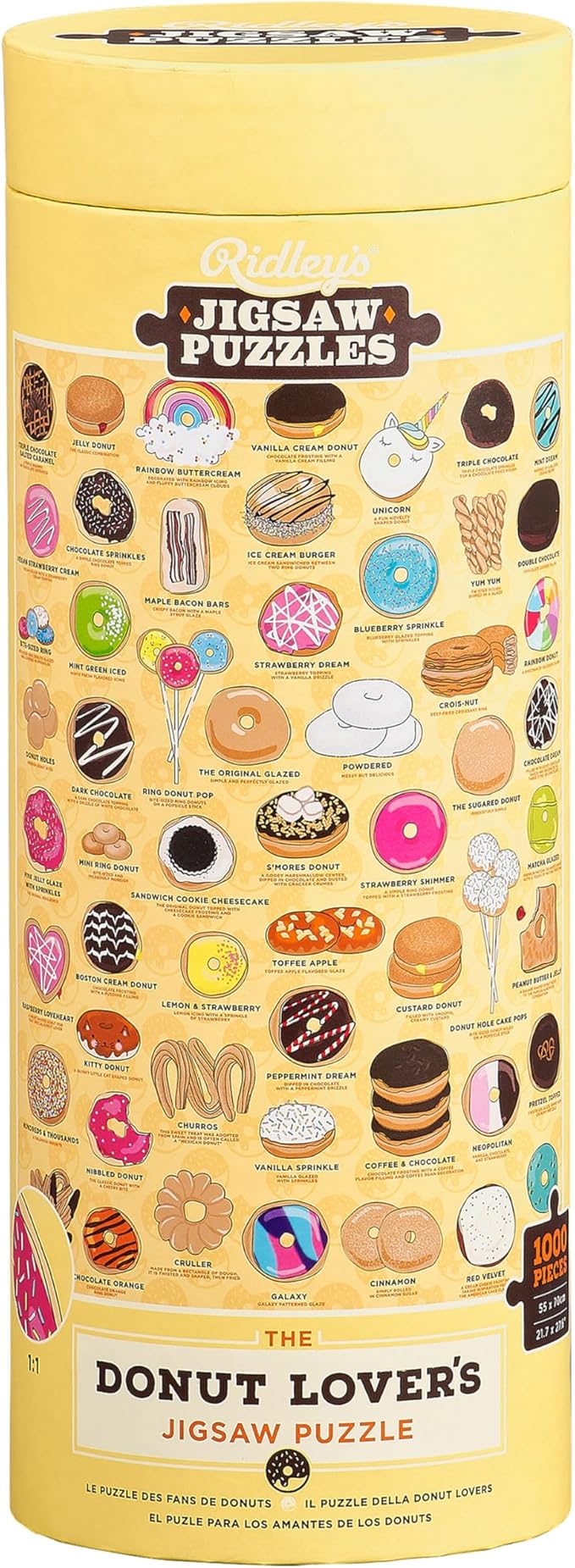 Puzzle - Donut Lover's -1000 piece - Ridley's