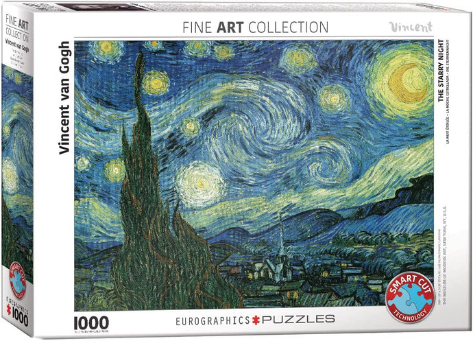 Eurographics Starry Night by Vincent Van Gogh 1000-Piece Puzzle