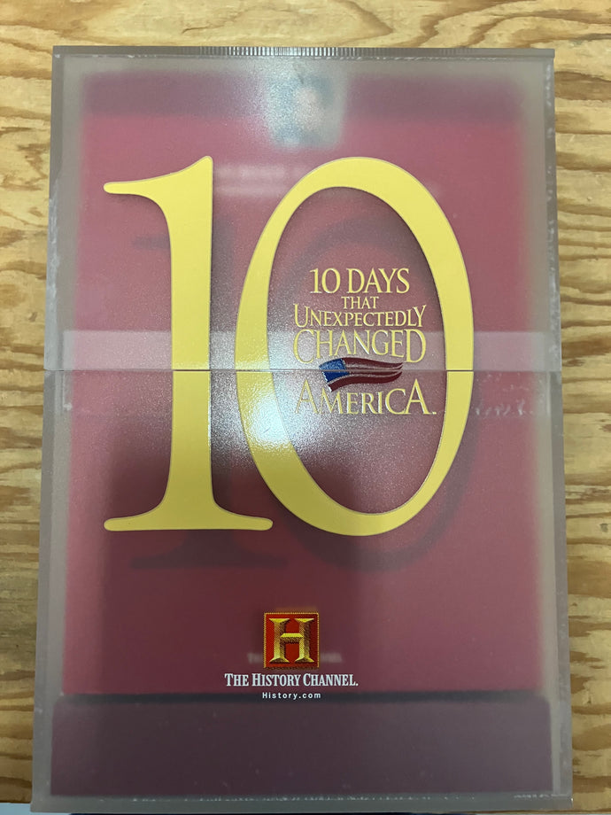 10 Days That Unexpectedly Changed America - 10 DVD Set - The History Channel