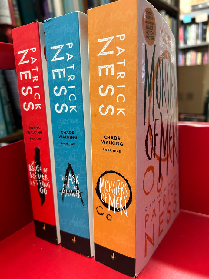 Chaos Walking - By Patrick Ness - Set of 3