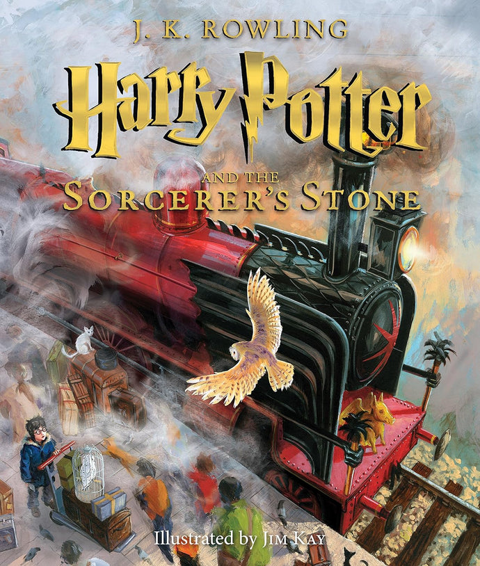 Harry Potter and the Sorcerer's Stone: The Illustrated Edition (Harry Potter, Book 1) by J.K. Rowling