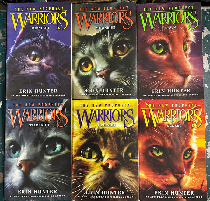 Warriors - The New Prophecy - Set of 6 - by Erin Hunter