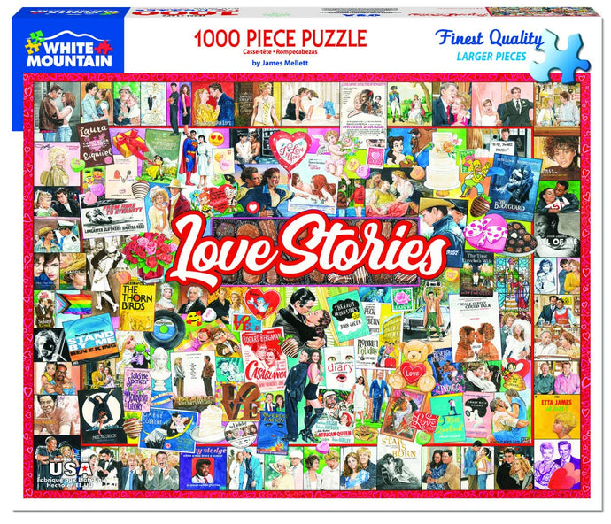 Puzzle - Love Stories - 1000 pieces - White Mountain