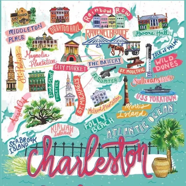 PUZZLE - Charleston - 500 pieces - Charleston Postcard Co.