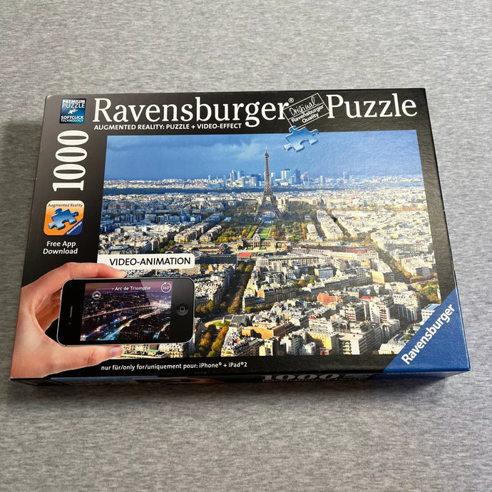 Puzzle - Augmented Reality Over Rooftops Paris - 1000 pieces - Ravensburger