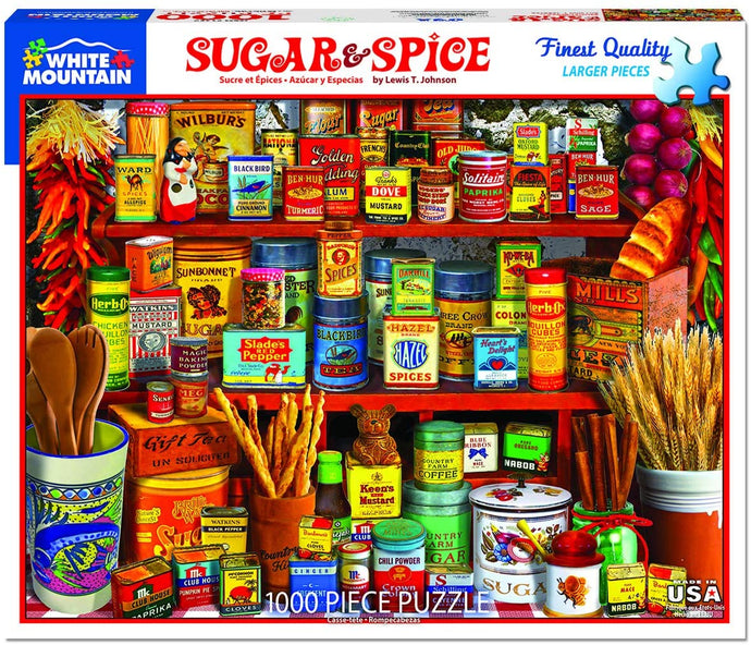 Puzzle - Sugar & Spice - 1000 pieces - White Mountain